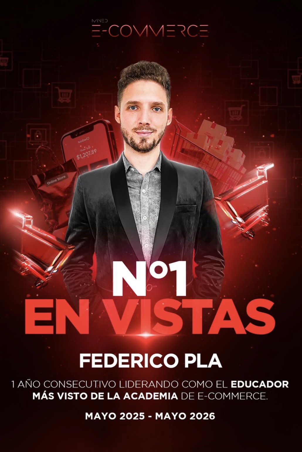 Federico Pla · Nº1 Educador Mined Academy